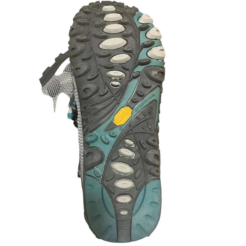 Merrell Chameleon‎ Arc Pure Grey Aqua Performance Outdoor Shoes Women’s Size 7